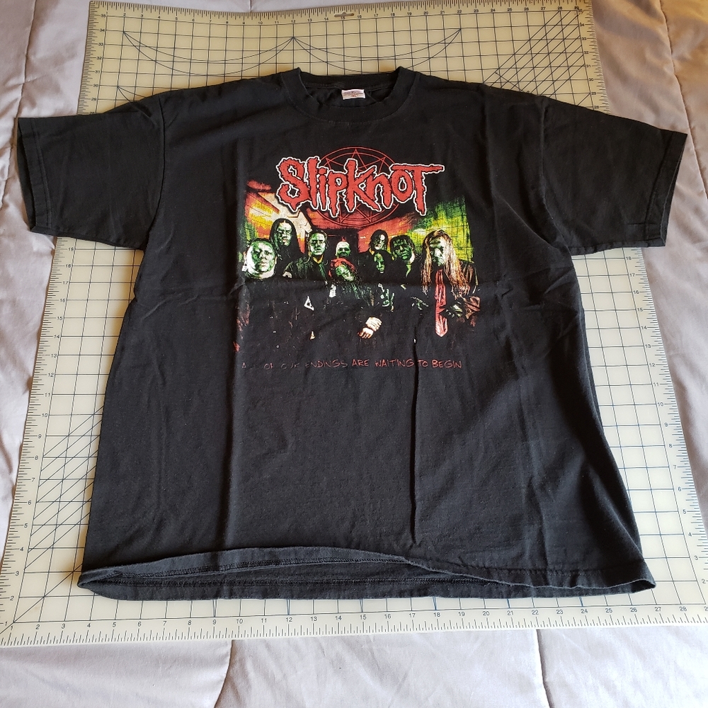 2005 Slipknot concert t shirt XL Subliminal Verses